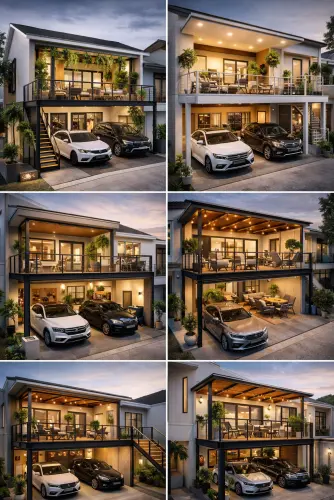 Mezannine Teras Rumah Keren di Kramat Jati